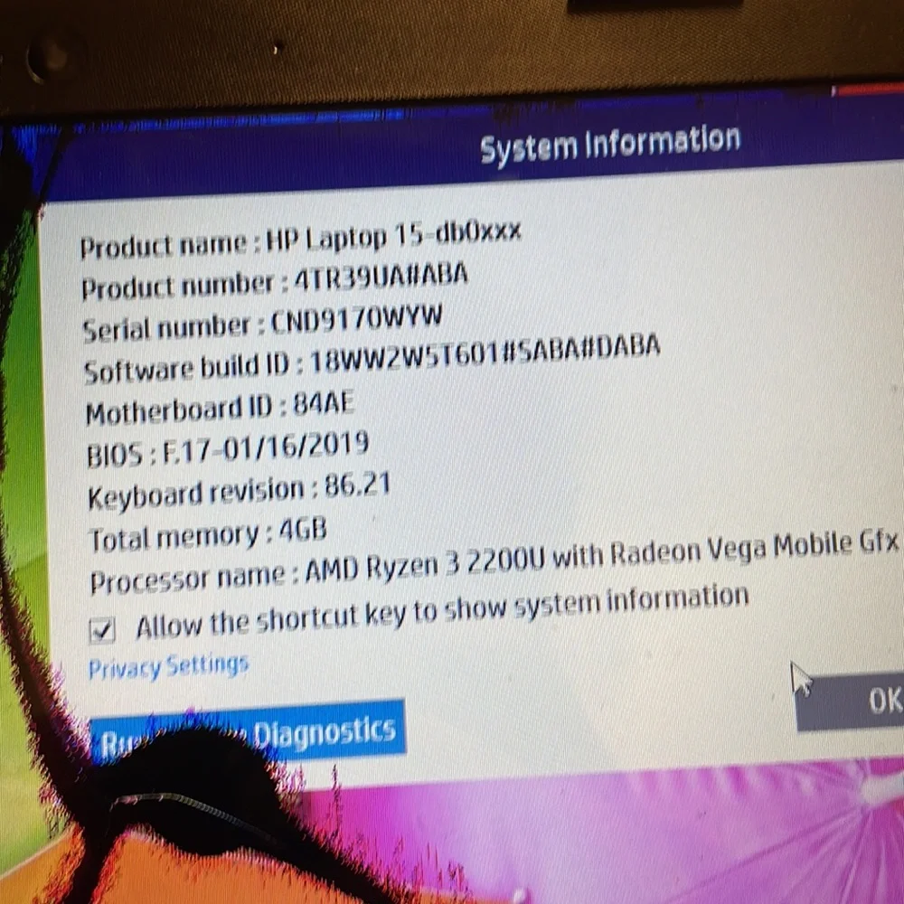 HP Laptop